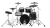 Roland Vad-516 Kit V-Drums Acoustic Design