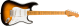 Squier Classic Vibe '50s Stratocaster 2-Color Sunburst - 1
