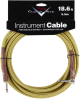 Fender Custom Shop Cable 18.6' Tweed Angled - 1