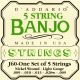 D'Addario EJ60 5-Strings Banjo Nickel Lite 9-20 - 1