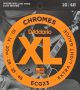 D’Addario ECG23 Chromes Flat Wound Extra Light 10-48 - 1