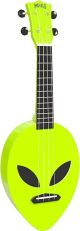 Mahalo Ukulele Alien Art Glow Green - 1