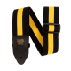 Ernie Ball Stretch Comfort Racer Yellow Strap - 1