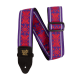 Ernie Ball Royal Flush Red Jacquard Strap - 1