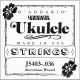 D’Addario J5403 Aluminium Wound .036 - 1