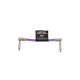 Ernie Ball Flex Patch Cable Purple 8cm