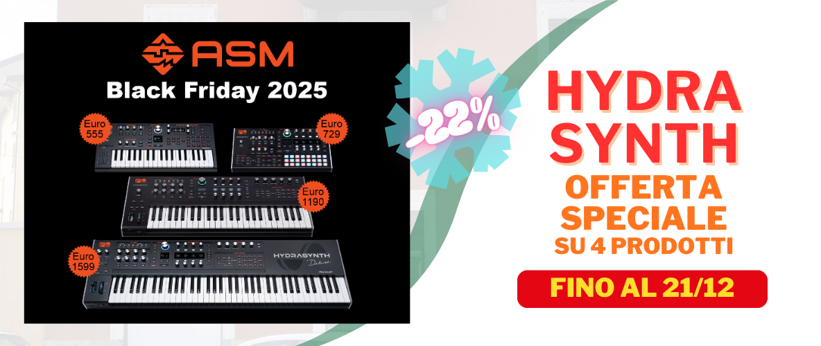 ASM Hydrasynth in offerta fino al 21/12!