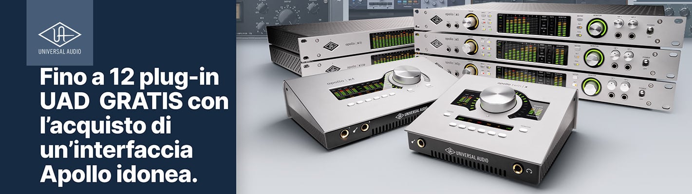 Vieni in negozio da Palma Strumenti Musicali e Scopri la promozione Apollo X Gen 2 Instant Savings 03/26!