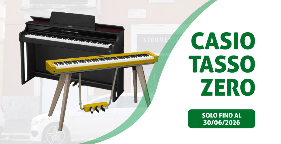 Casio tasso zero fino al 30 Giugno 2026!
