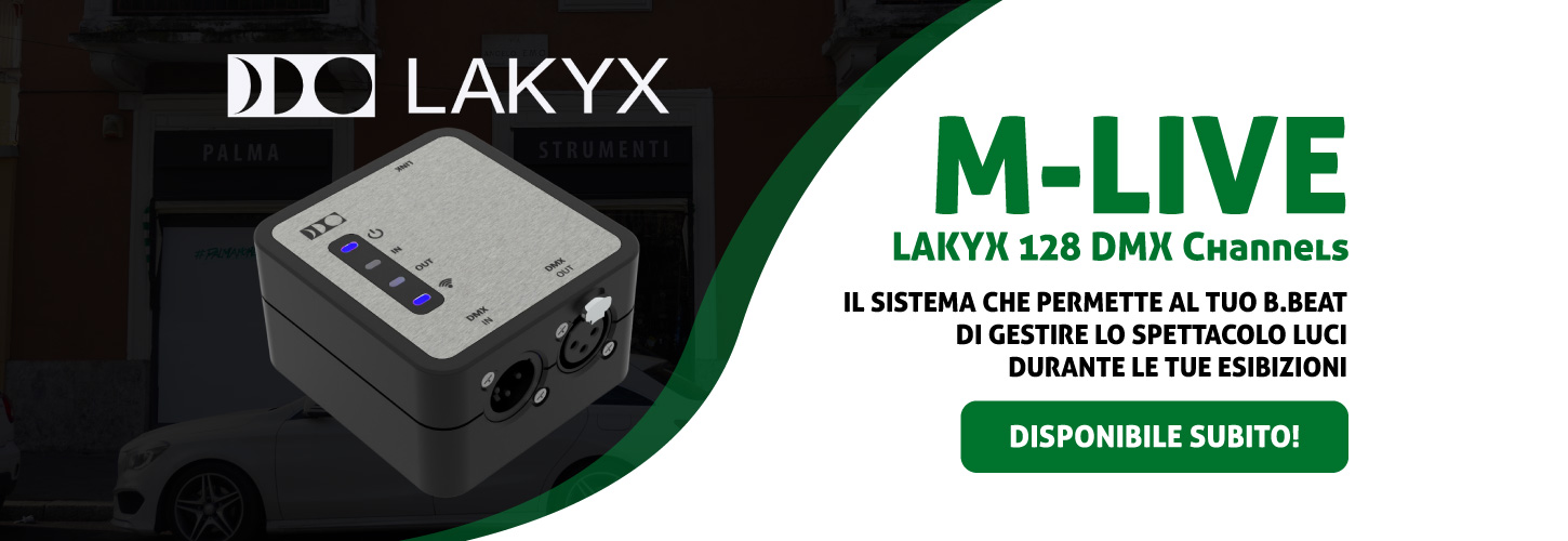 M-Live L1 – LAKYX 128 DMX Channels