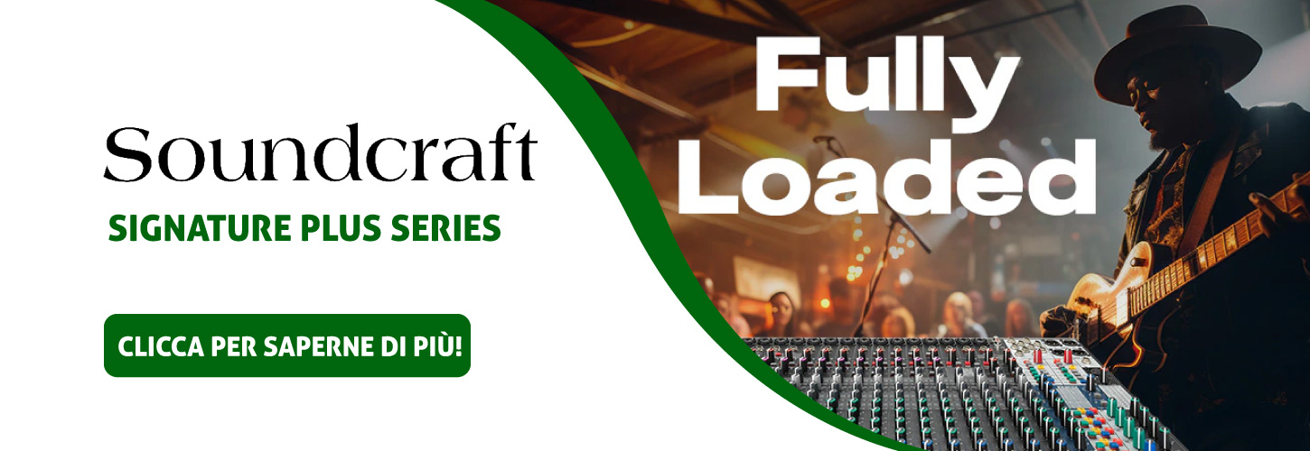 nuovo mixer Soundcraft Signature Plus Series
